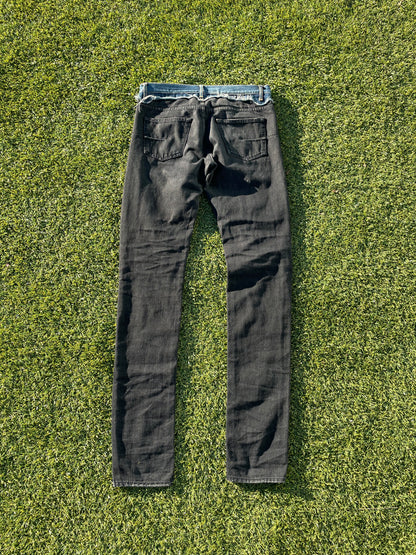 AW06 “These Grey Days” - Dior By Hedi Slimane Cummerbunds Denim