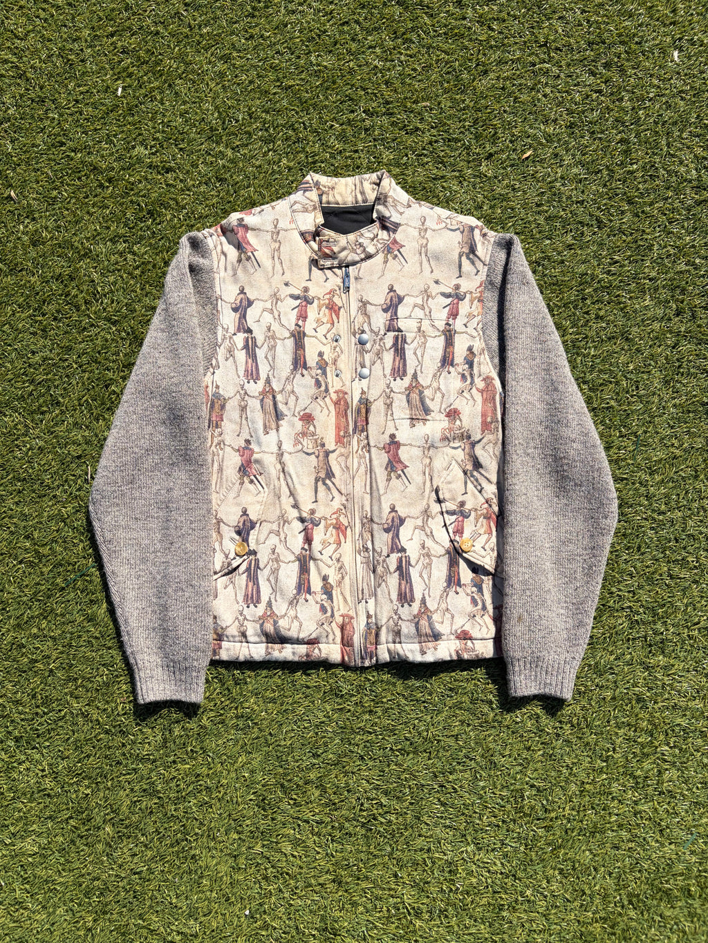 AW17 “Brainwashed Generation” - Undercover ‘Dance Of Death’ Hybrid Wool Jacket