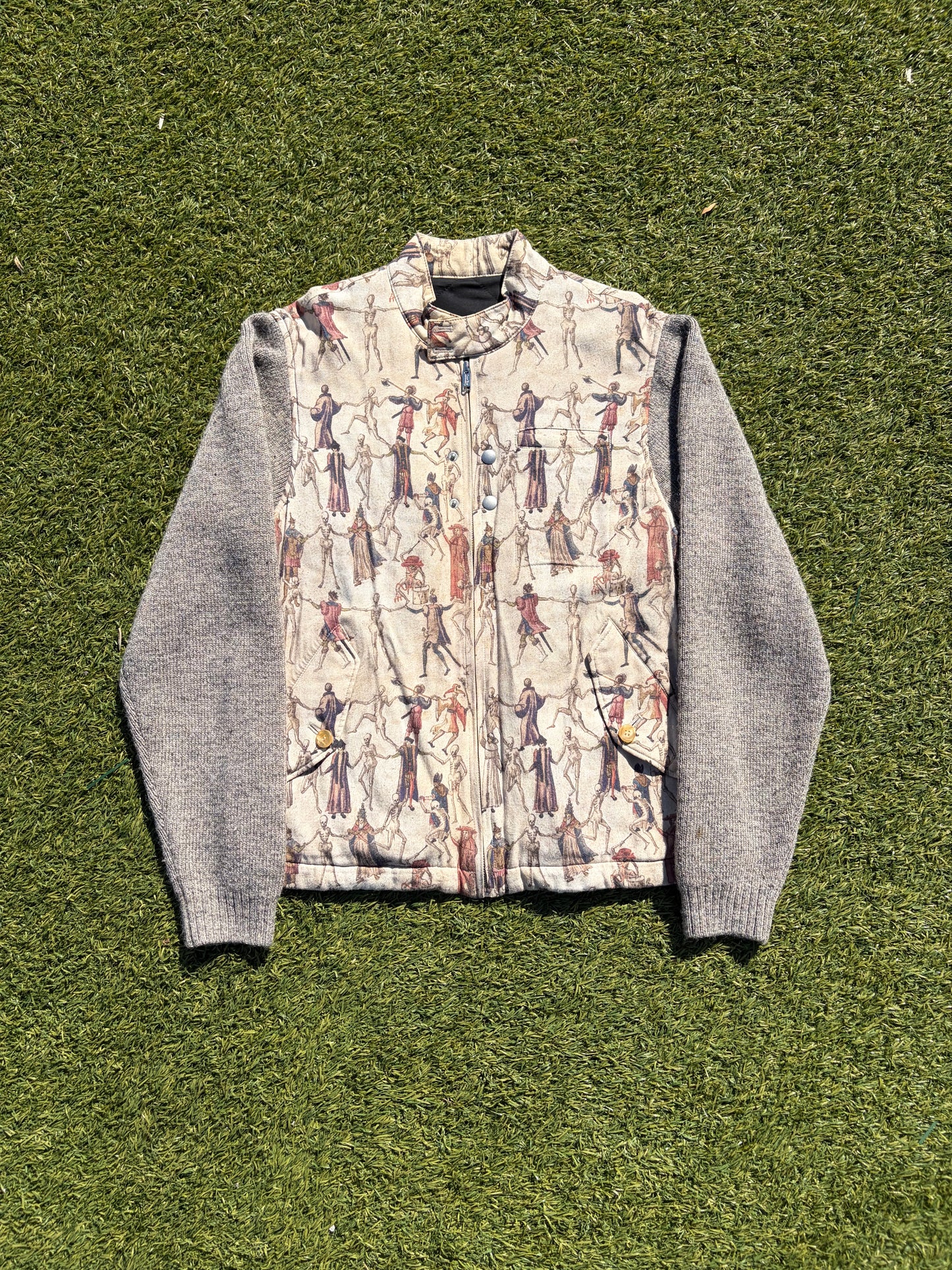 AW17 “Brainwashed Generation” - Undercover ‘Dance Of Death’ Hybrid Wool Jacket