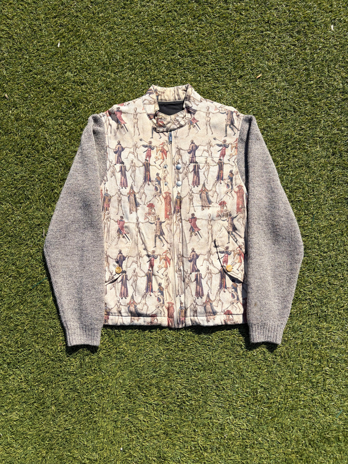 AW17 “Brainwashed Generation” - Undercover ‘Dance Of Death’ Hybrid Wool Jacket