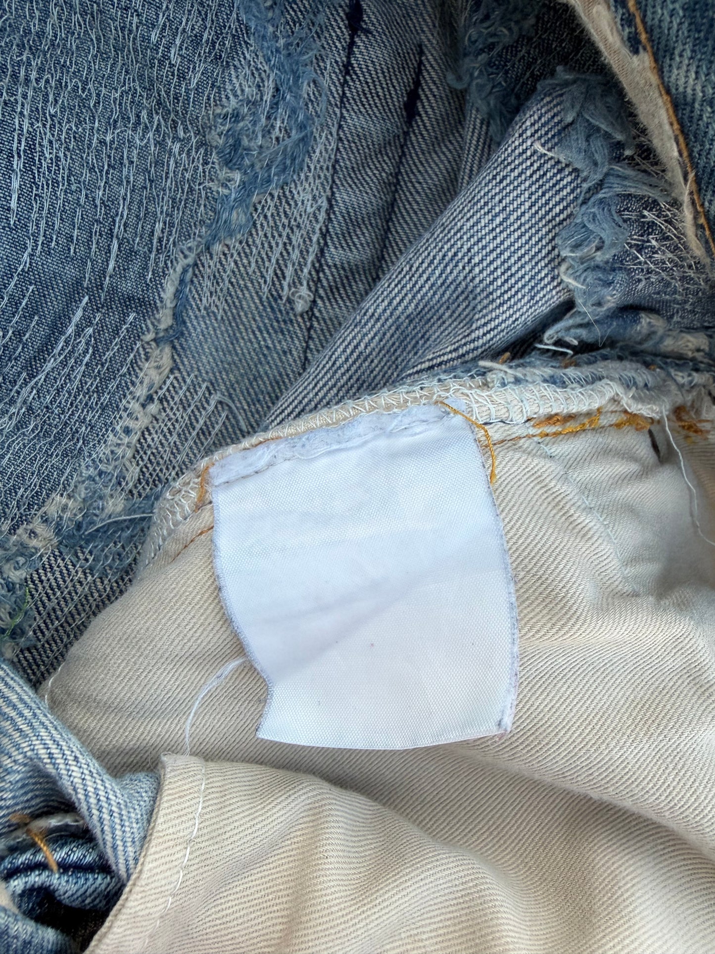 AW05 “Arts & Crafts” - Undercover ‘85’ Boro Distressed Denim