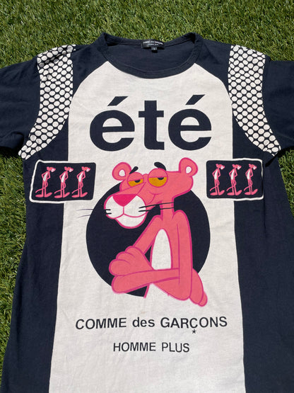 AD2009 Comme Des Garçons Homme Plus Pink Panther "ete" T-Shirt