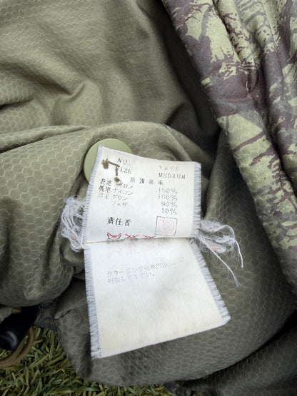 AW03 “Paperdoll” - Undercover Osama Bin Laden Skull Utility Cargo Puffer Jacket