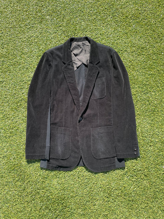 AW03 “Paperdoll” - Undercover Hybrid Black Corduroy Blazer