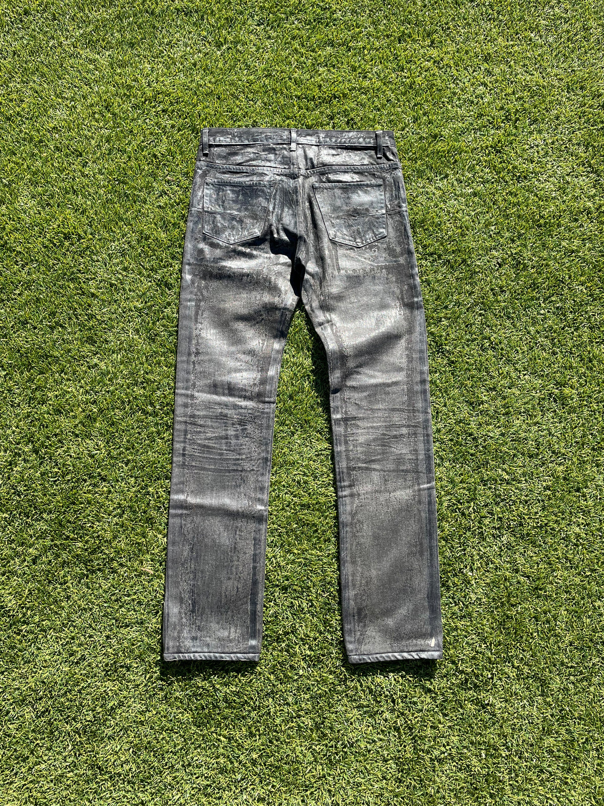 AW05 “In The Morning” - Dior Homme By Hedi Slimane Waxed Luster Denim