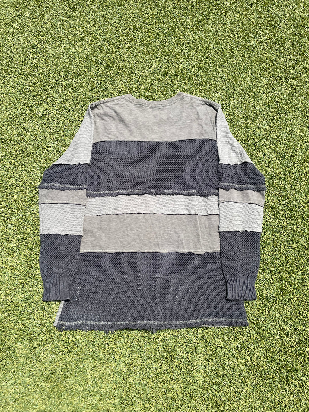 AW03 “Paperdoll” - Undercover Reconstructed Thermal Mesh Long Sleeve