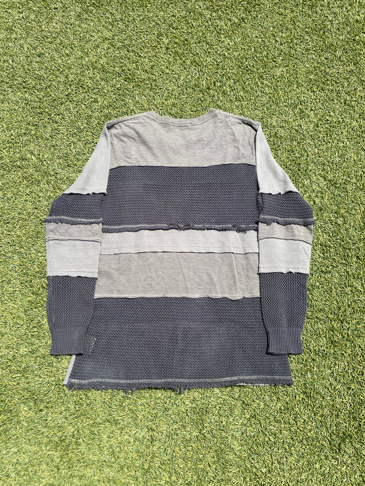 AW03 “Paperdoll” - Undercover Reconstructed Thermal Mesh Long Sleeve