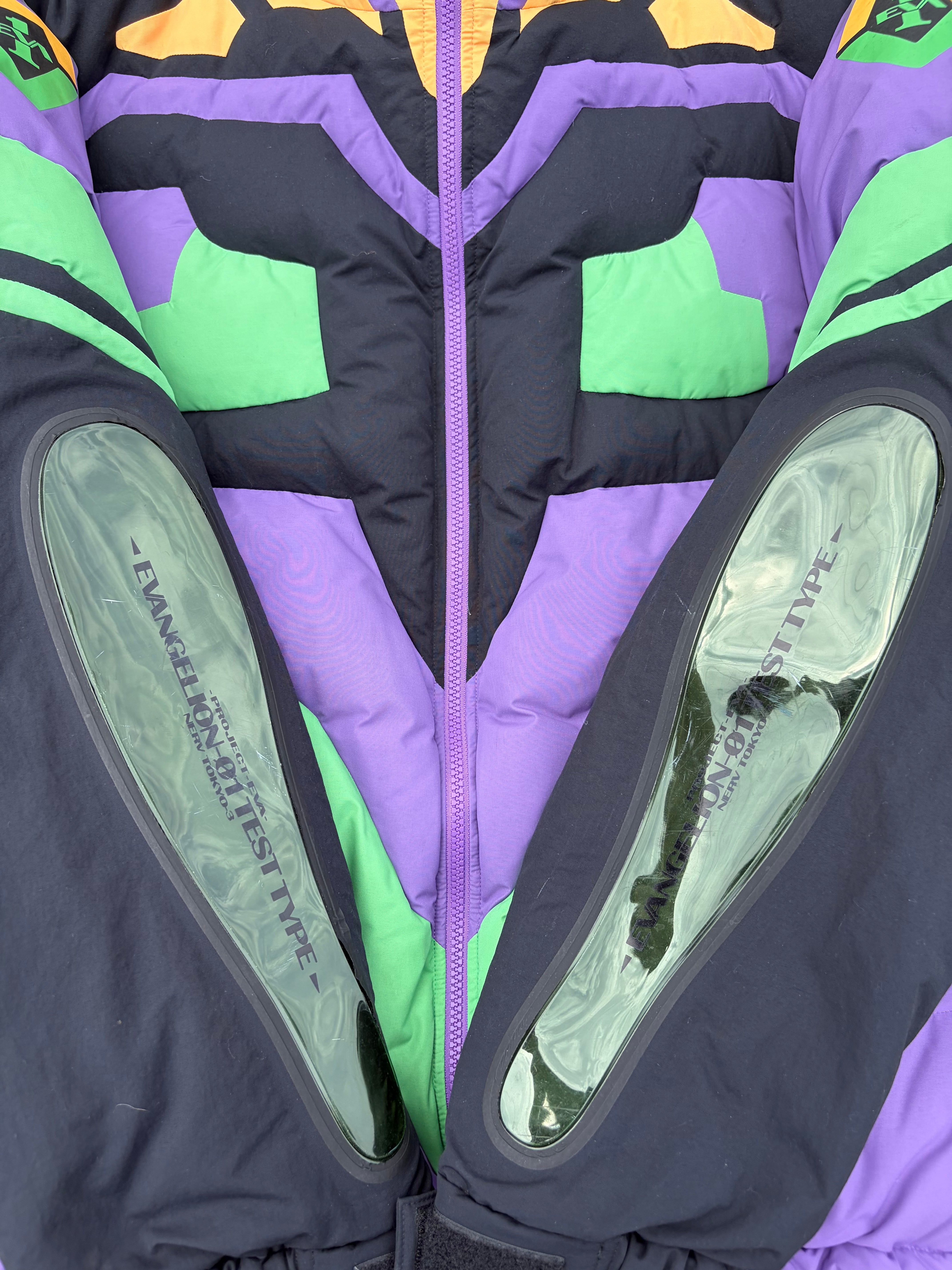 FW21 Undercover x Evangelion Unit-01 Shinji Ikari Padded Puffer
