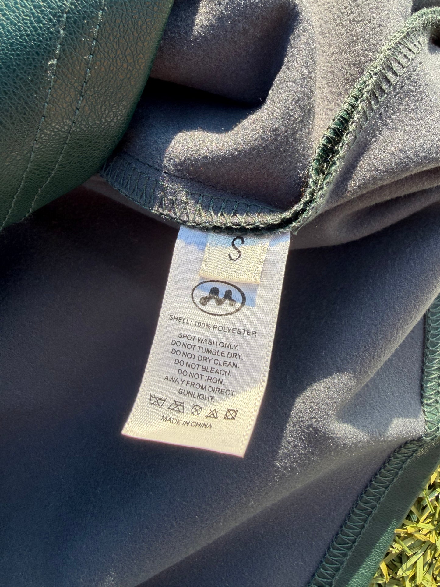 AW23 Mowalola USA Passport Leather Long Sleeve