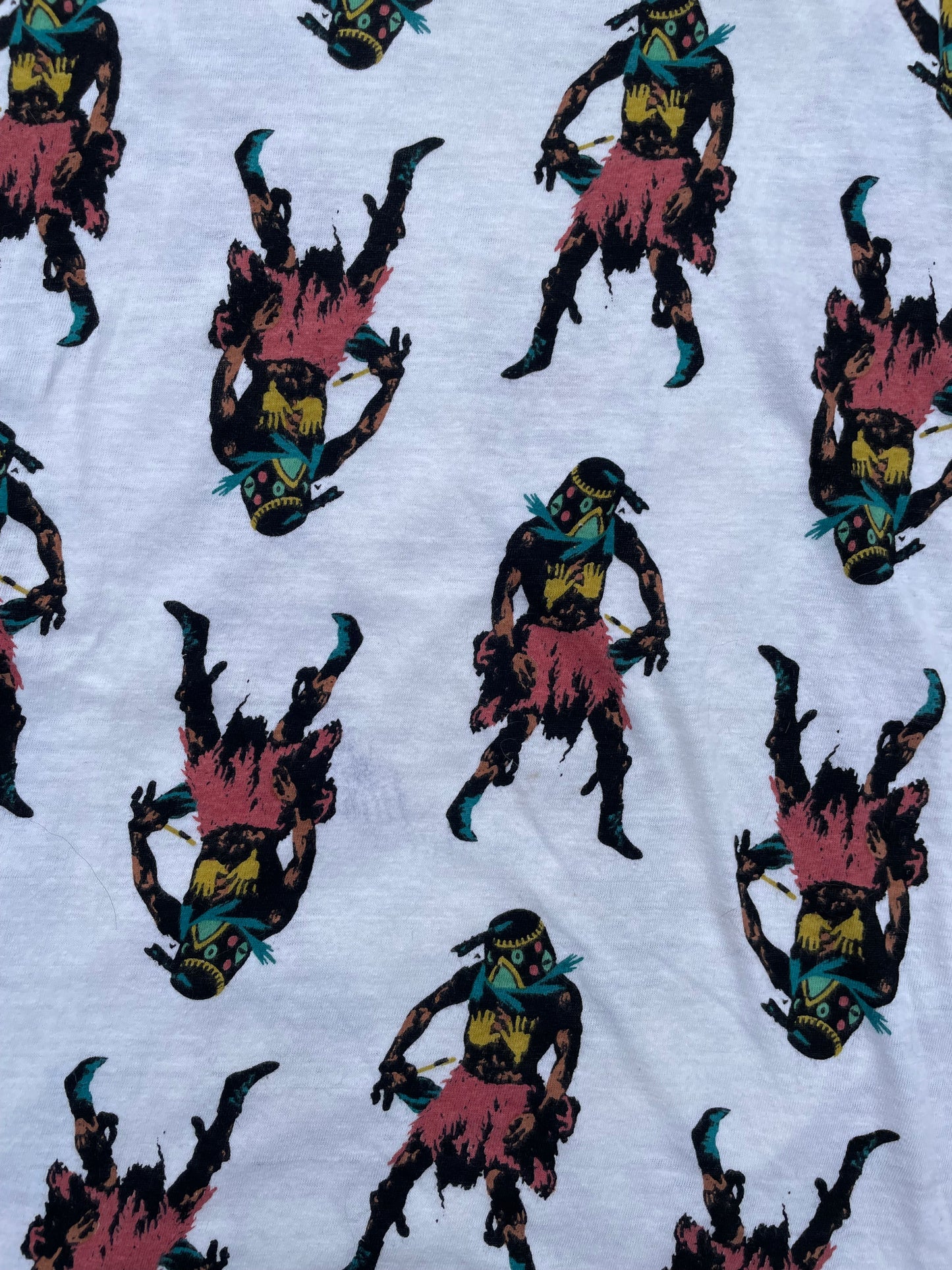 SS03 “Scab” - Undercover All Over Print Ethnic Figure Sleeveless Tank Top