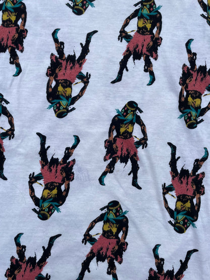 SS03 “Scab” - Undercover All Over Print Ethnic Figure Sleeveless Tank Top