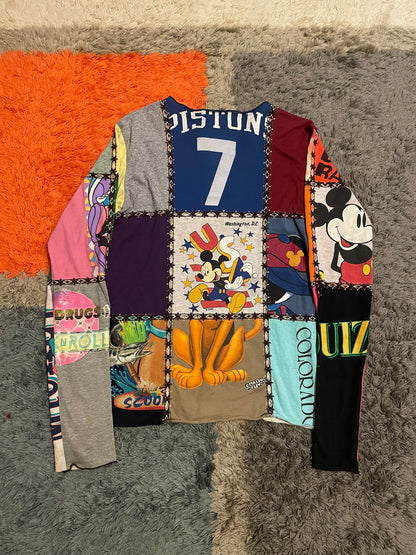 AW02 “Nowhere” - 1/100 Number (N)ine Patchwork Long Sleeve