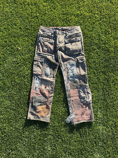 1/1 Dolce & Gabbana X Nyree Patchwork Utility Cargo Pant