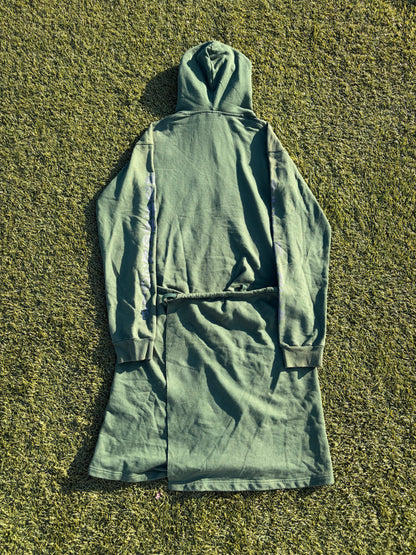 SS16 Vetements Old English Green Midi Dress Hoodie