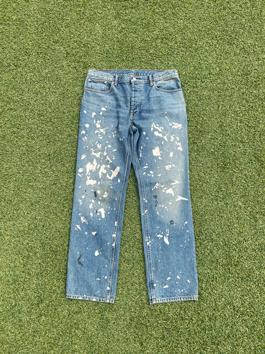 Helmut Lang Re-Edition Paint Splatter Denim