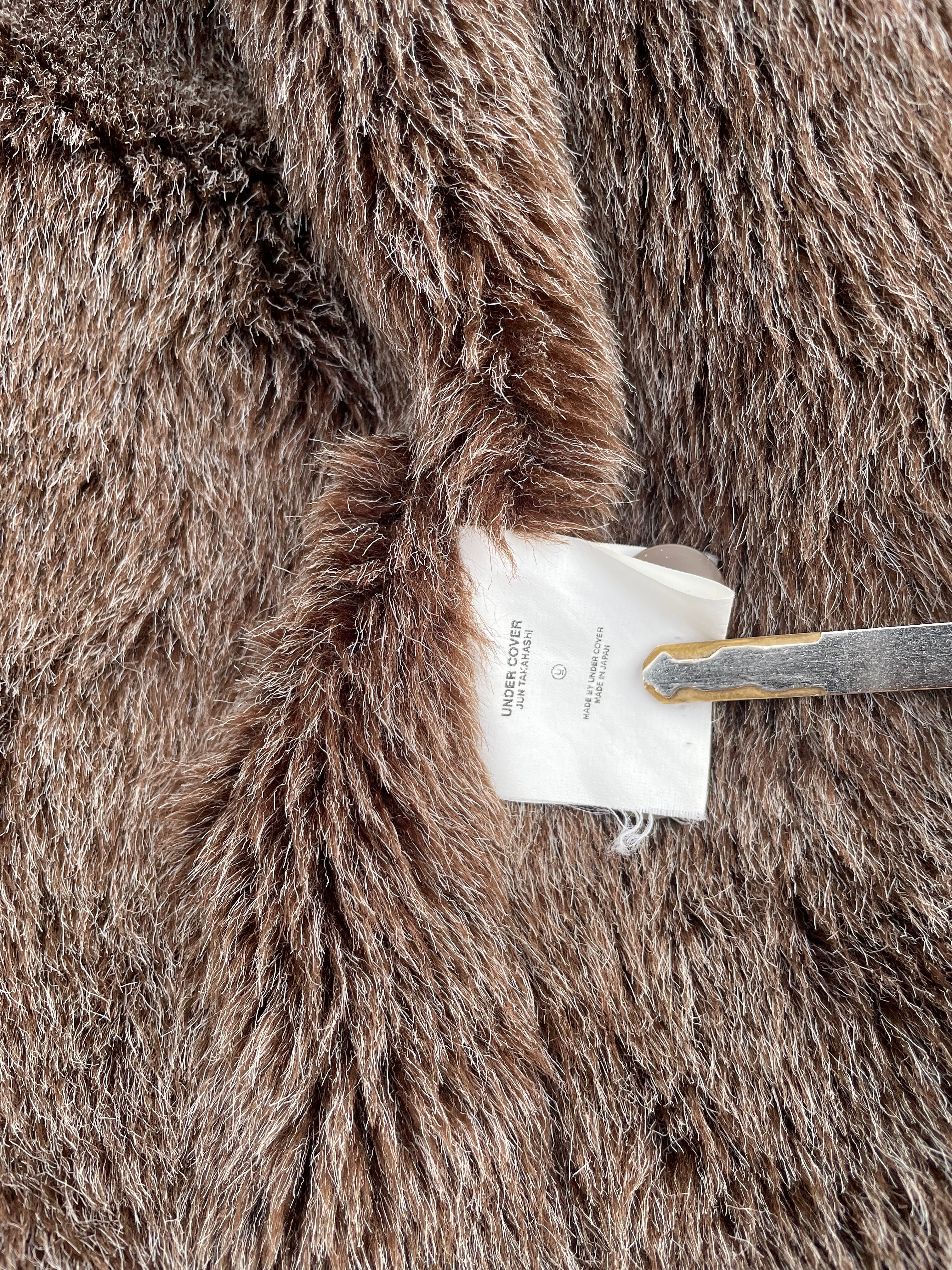 AW03 “Paperdoll” - Undercover Osama Bin Laden Camouflage Rabbit Fur Jacket