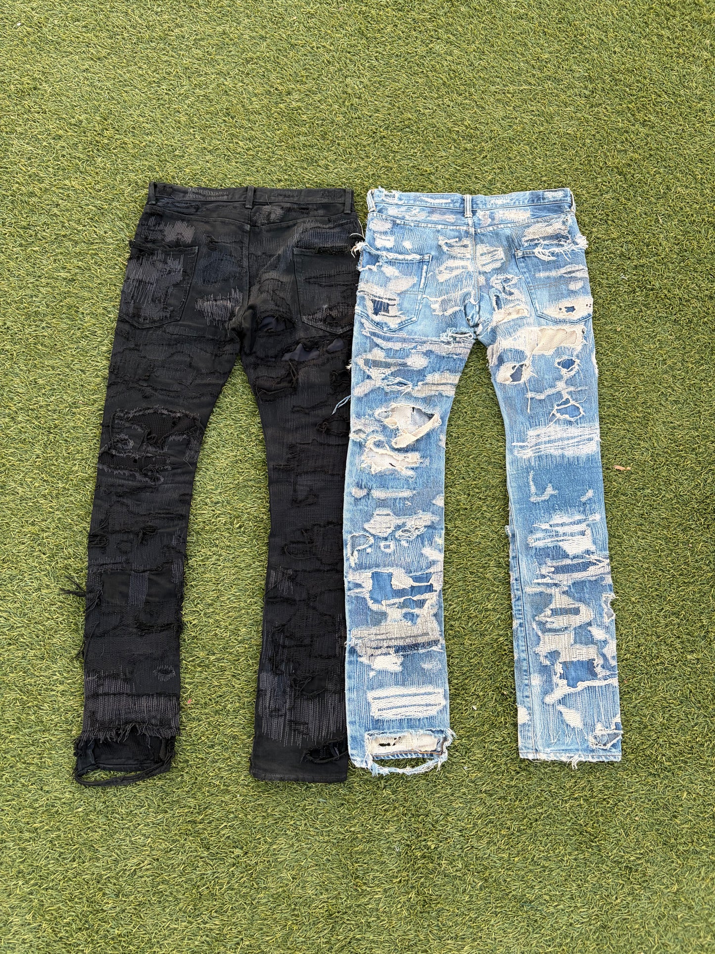 AW05 “Arts & Crafts” - Undercover ‘85’ Boro Distressed Denim