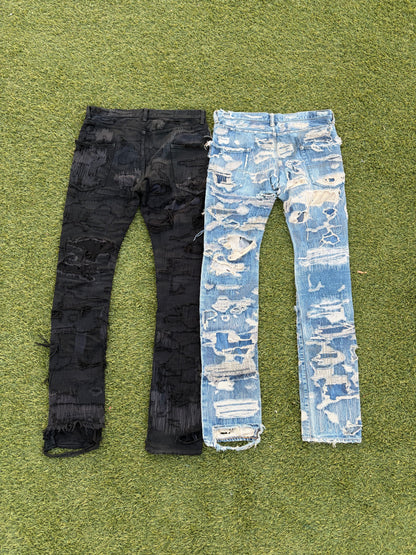 AW05 “Arts & Crafts” - Undercover ‘85’ Boro Distressed Denim