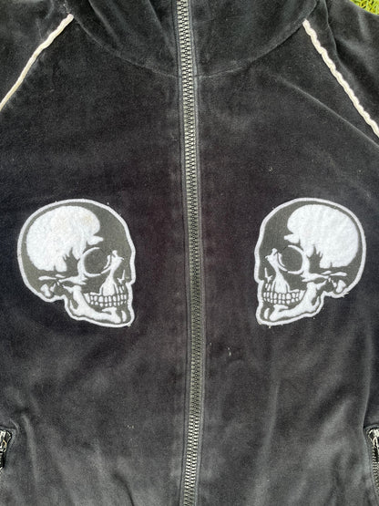 SS04 “Dream Baby Dream” - Number (N)ine Double Skull Velour Track Jacket