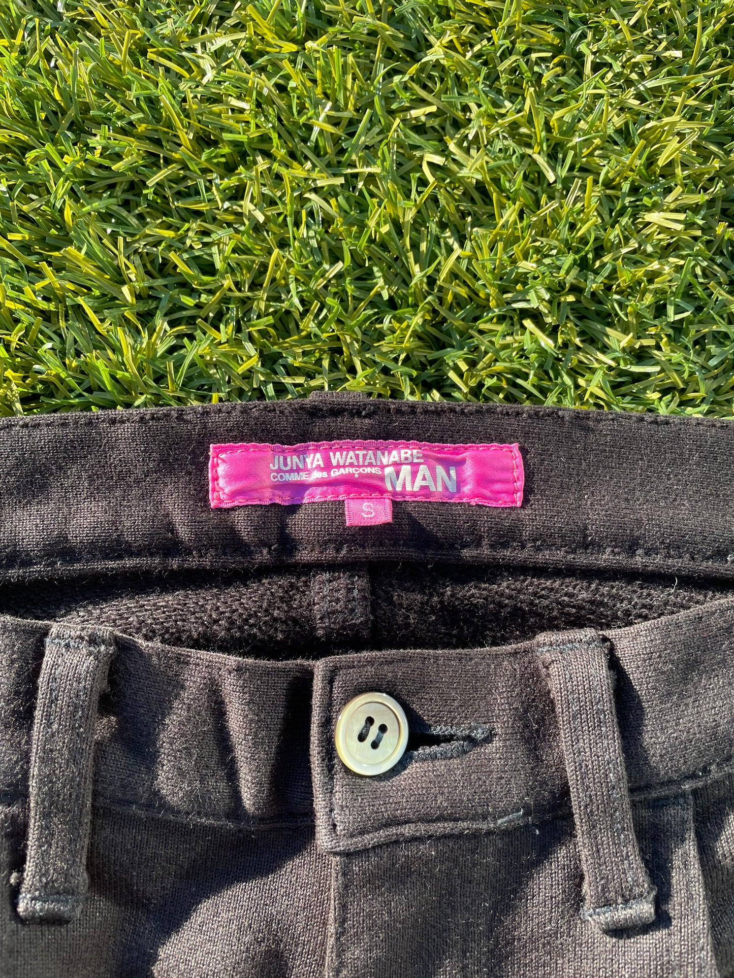 AD2002 Junya Watanabe Jewel Cross Black Sweatpants 💎