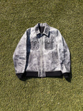 AW17 “Brainwashed Generation” - Undercover Ash Smoke Crackle Leather Jacket