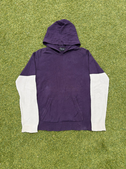 AW03 “Touch Me I’m Sick” - Number (N)ine Thermal Knit Hybrid Hoodie