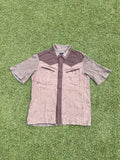 AW02 "Nowhere" - Number (N)ine Western Hybrid Button Up Shirt