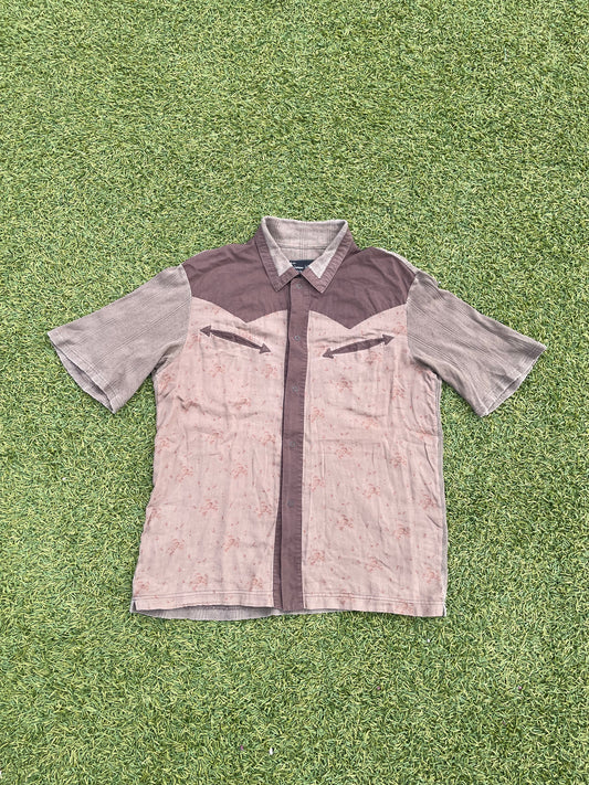 AW02 "Nowhere" - Number (N)ine Western Hybrid Button Up Shirt