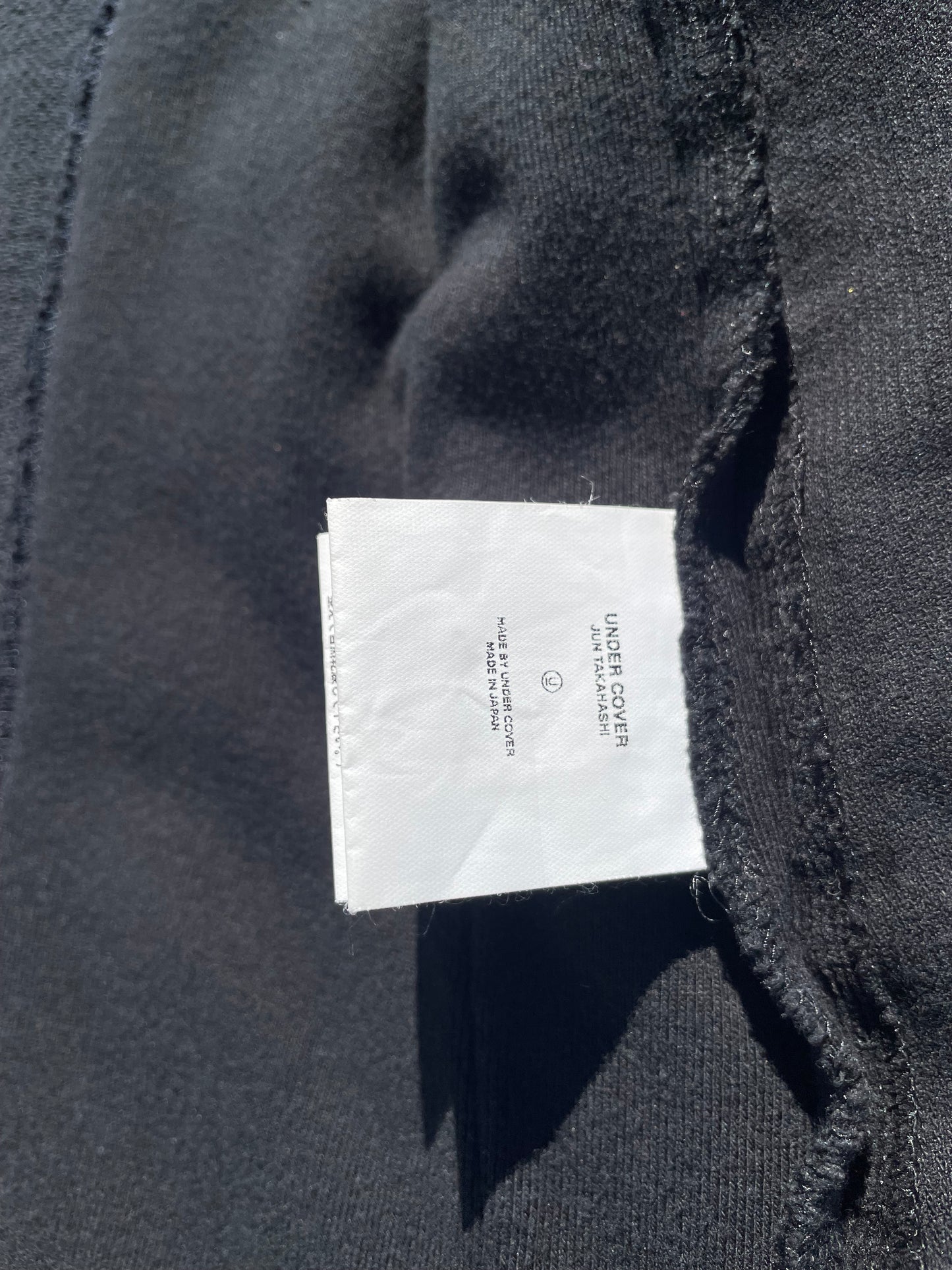 AW03 “Paperdoll” - Undercover Hybrid Black Corduroy Blazer