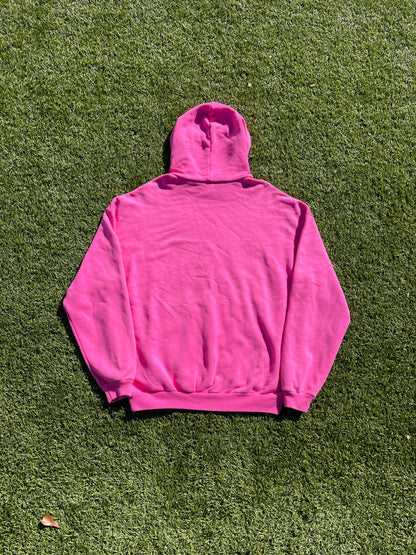 2017 Balenciaga New York City Airbrush Pink Hoodie