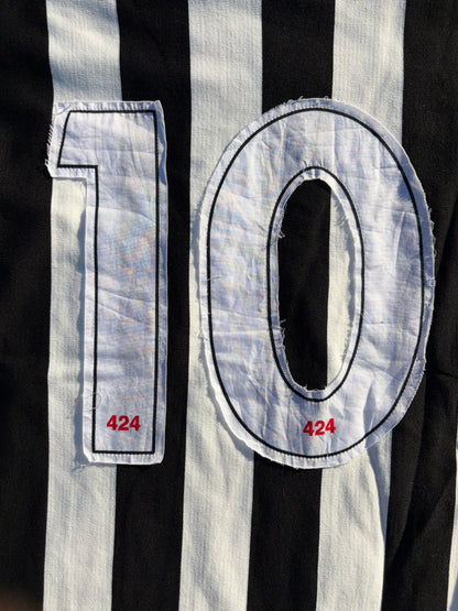 424 By Guillermo Andrade Jesus Vertical Stripe Soccer Long Sleeve
