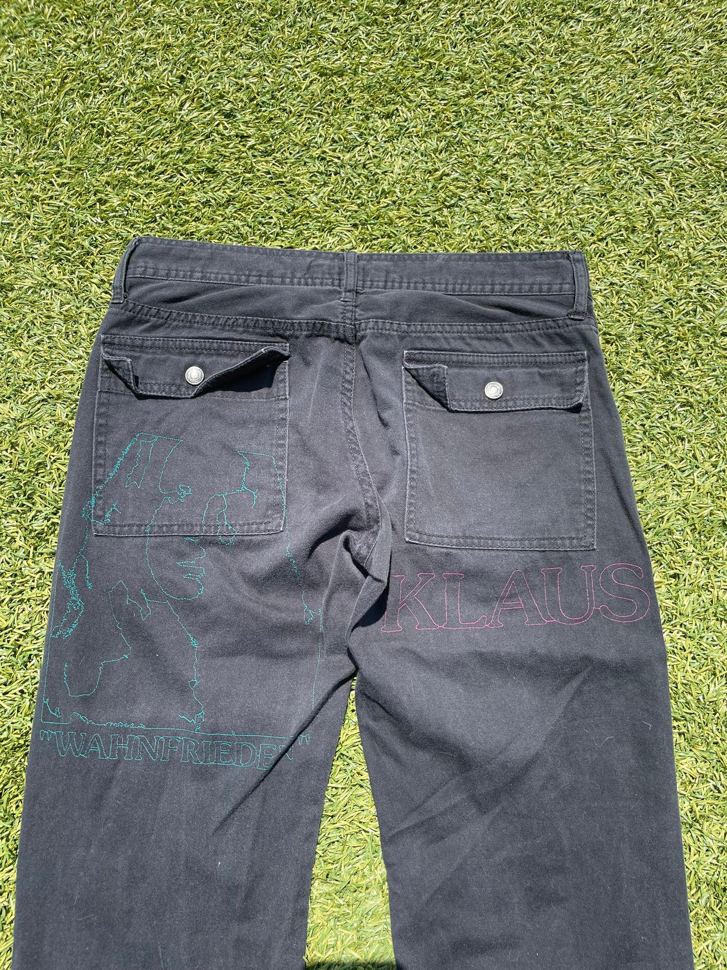 SS06 “T” - Undercover Klaus Cargo Black Denim