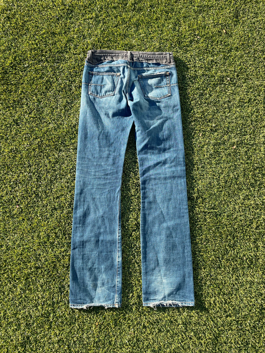 AW06 “These Grey Days” - Dior By Hedi Slimane Cummerbunds Denim