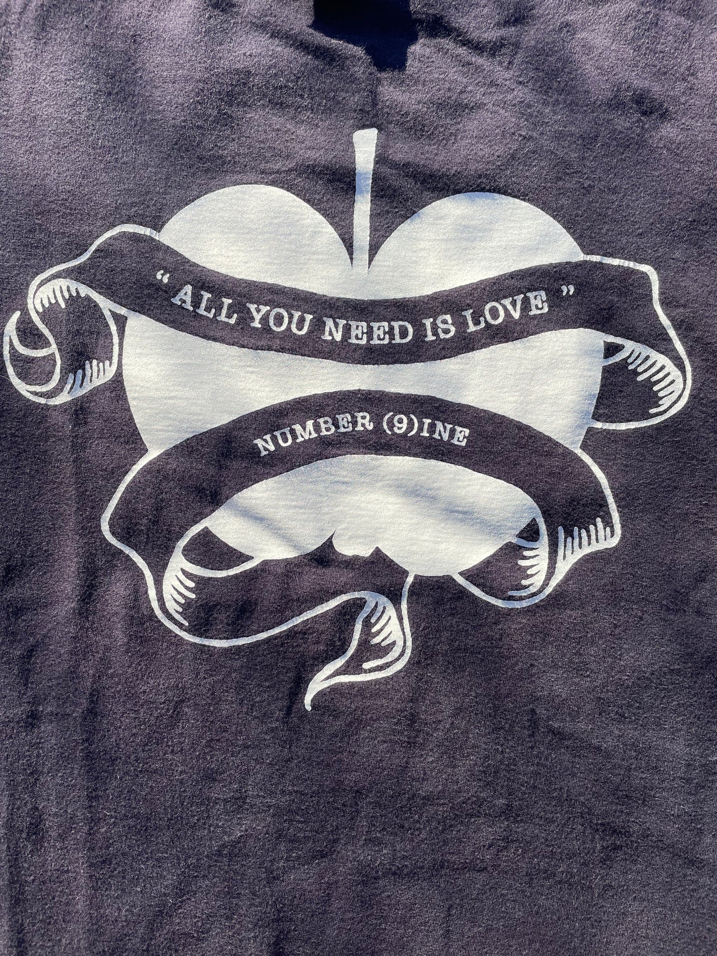 Number (N)ine “All You Need Is Love” T-Shirt