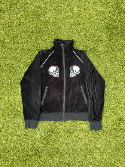 SS04 “Dream Baby Dream” - Number (N)ine Double Skull Velour Track Jacket