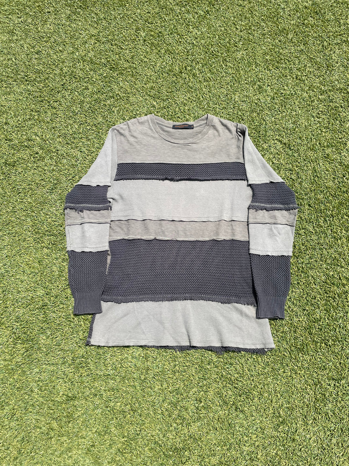 AW03 “Paperdoll” - Undercover Reconstructed Thermal Mesh Long Sleeve