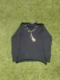 AD2003 Junya Watanabe Tribal Feather Necklace Wool Knit Sweater 🪶