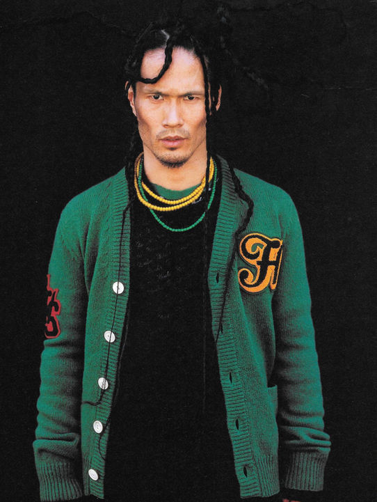 AW05 “The High Streets” - Number (N)ine Patchwork Wool Cardigan
