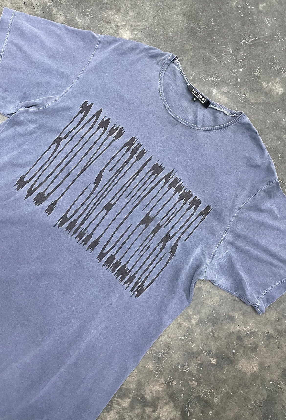 AW04 “Waves” - Raf Simons Body Snatchers Dyed T-Shirt