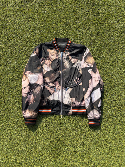 AW17 Dior By Kris Van Assche ‘Dan Witz’ Moshpit Nylon Bomber Jacket