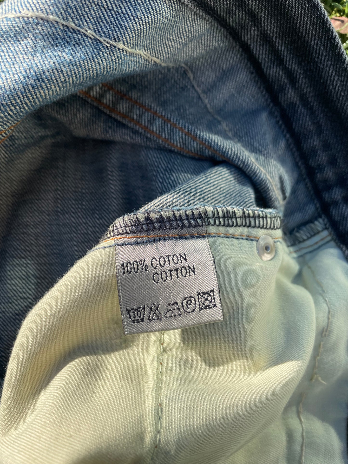 AW06 “These Grey Days” - Dior By Hedi Slimane Cummerbunds Denim