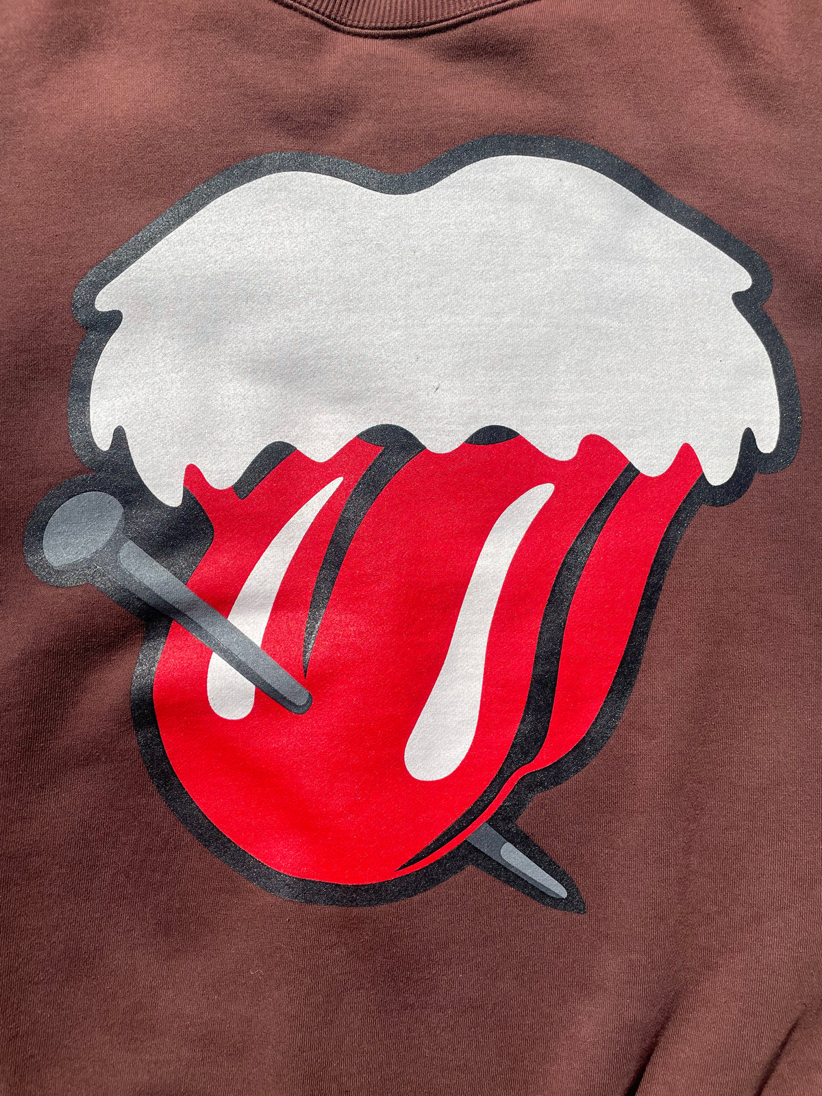 AW03 “Touch Me I’m Sick!” - Number (N)ine Rolling Stones Brown Sweater
