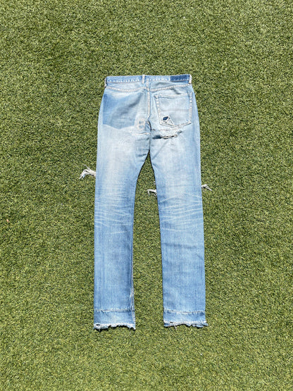 AW04 “Languid” - Undercover ‘52’ Lightwash Distressed Denim