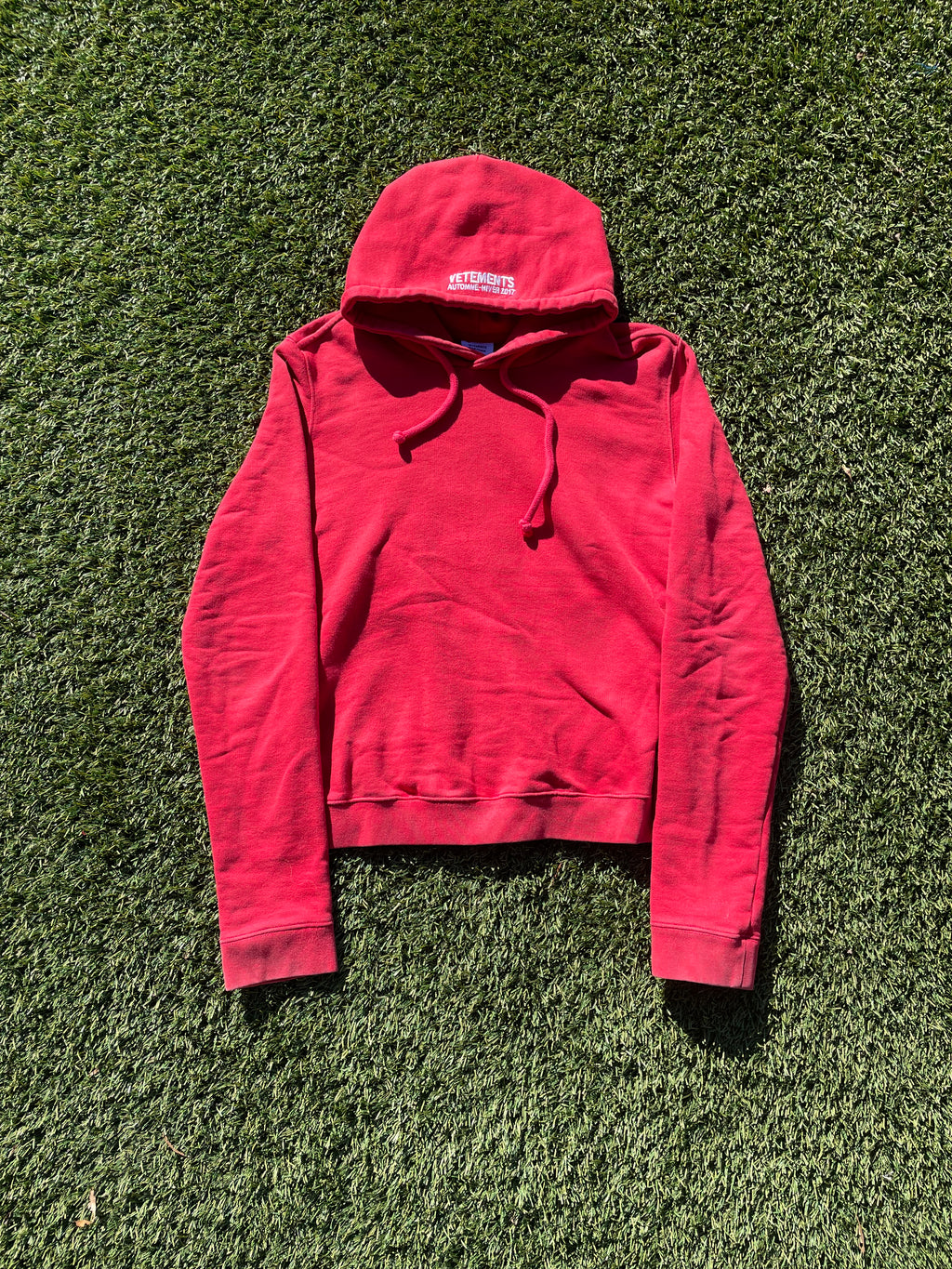 AW17 Vetements “Eleven Inch Gun Club” Hoodie