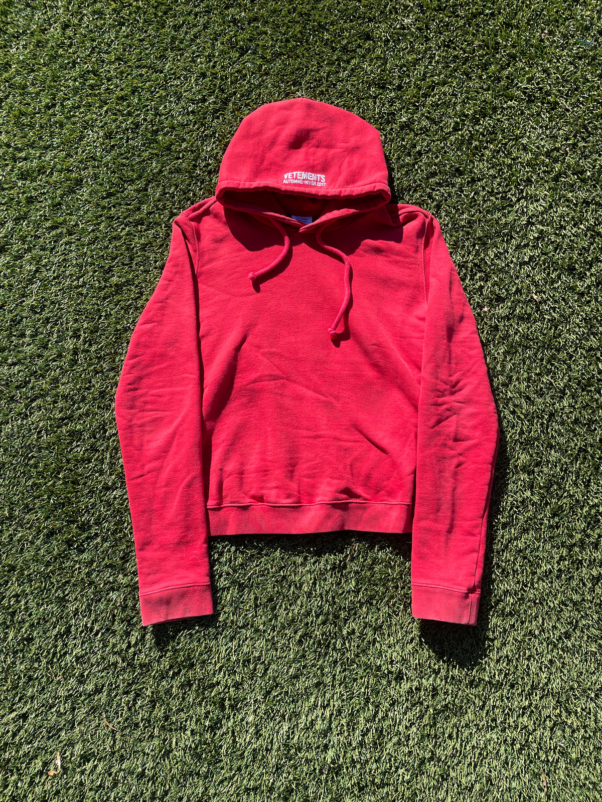 AW17 Vetements “Eleven Inch Gun Club” Hoodie