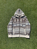 AFB Peace Knit Zip Up Hoodie