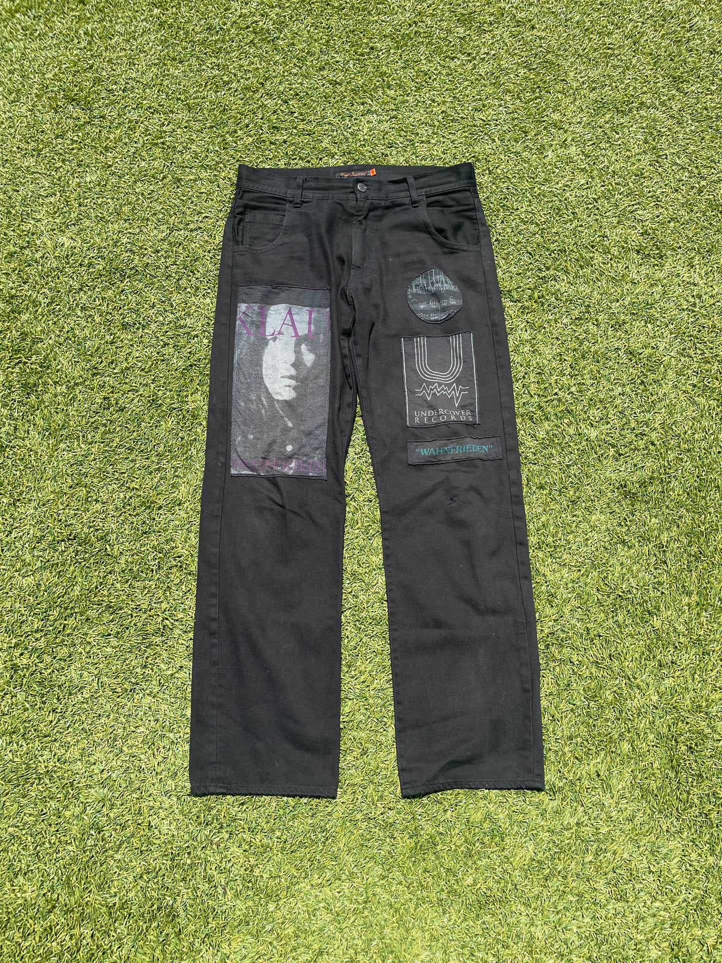 SS06 “T” - Undercover Patchwork Klaus Black Denim