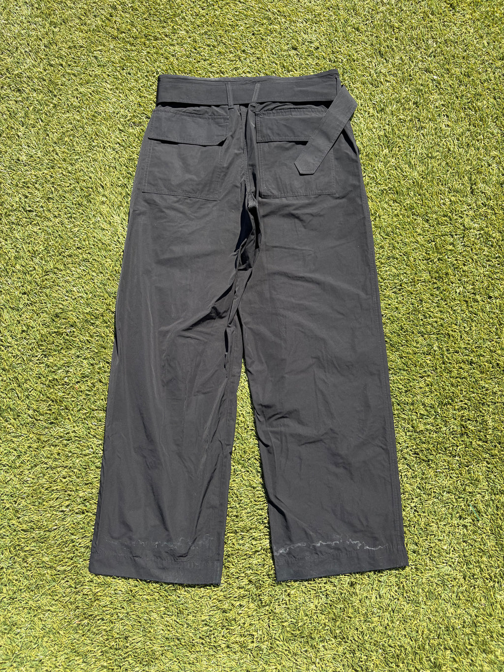 Dries Van Noten Polway Dual Zipper Nylon Mesh Pant