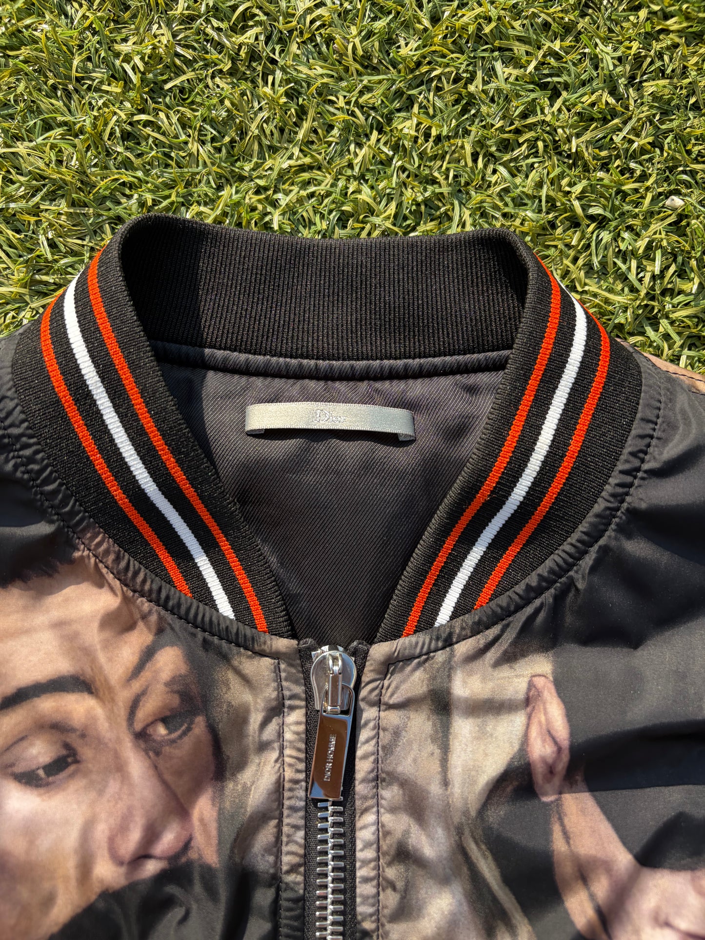 AW17 Dior By Kris Van Assche ‘Dan Witz’ Moshpit Nylon Bomber Jacket