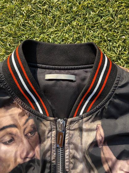 AW17 Dior By Kris Van Assche ‘Dan Witz’ Moshpit Nylon Bomber Jacket